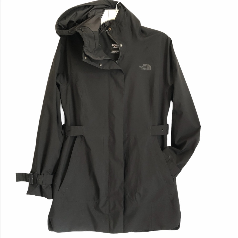 The North Face Black Womens City Breeze Raincoat S